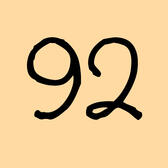 92 92