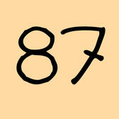 87 87
