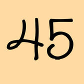 45 45